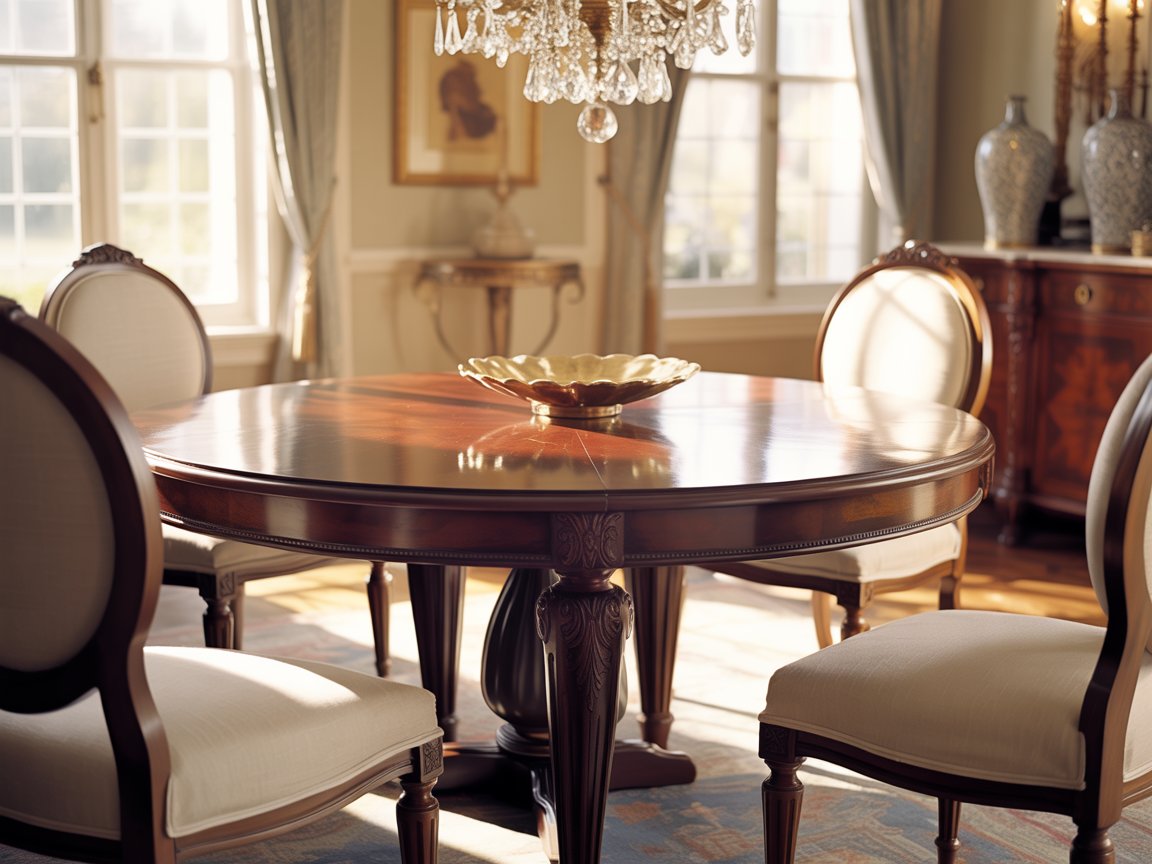 High-Quality Round Table Manufacturing in Delhi by MFOI