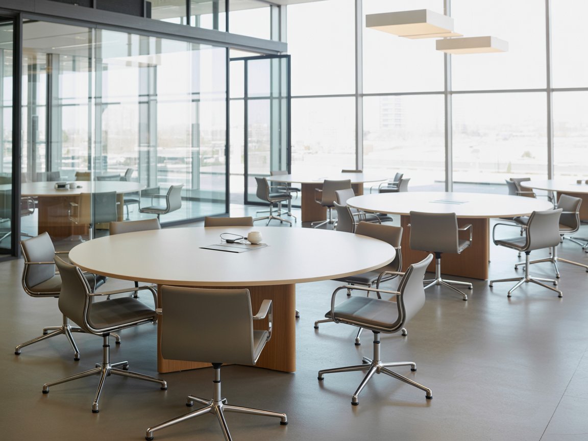 Durable Round Table Manufacturer in Delhi