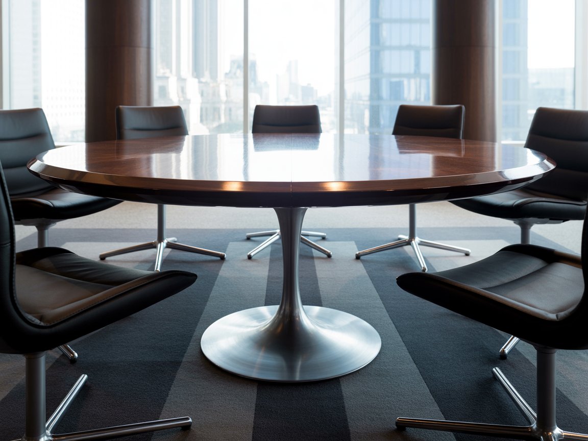 Space-Efficient Round Tables by Manufacturer in Delhi
